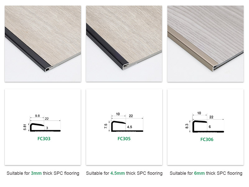 C-Channel Flooring Metal Trim