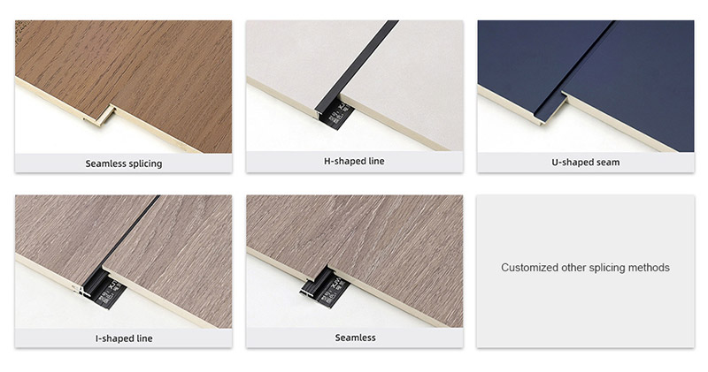 Imitation marble wall panels