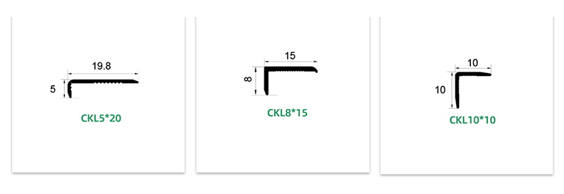 Typically, we select the appropriate edge trim based on the type and thickness of the flooring. CREATEKING's design team has developed a variety of edge trims to meet our clients' needs, ensuring they blend seamlessly with your flooring project. Please browse the table below to find the style best suited for your project, or click the "Consult" button for expert assistance.