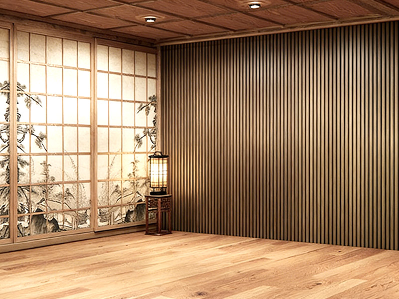 Solid Wood Fluted Panels