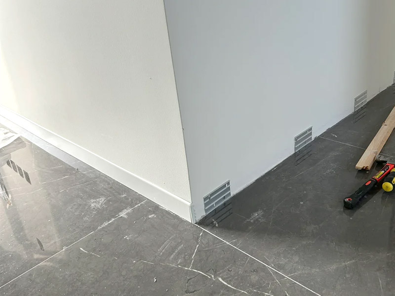 should baseboards be same color as walls