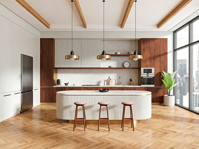 kitchen WPC wall panels