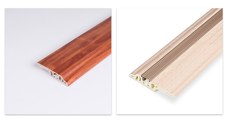 PVC Lambs Tongue Hidden Nail Skirting Board