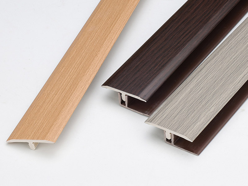 PVC T-shaped floor edge strips