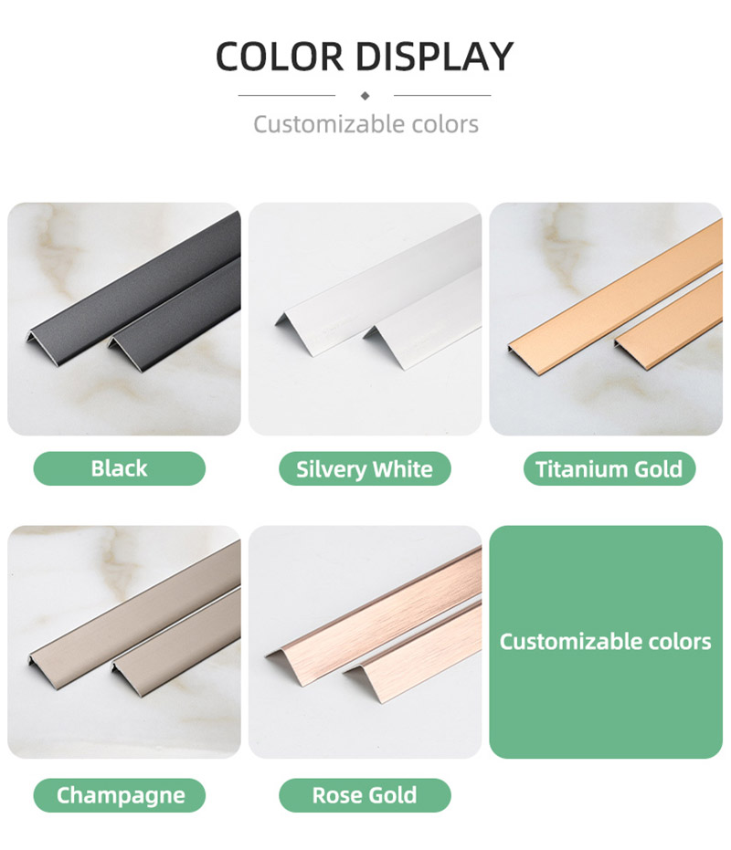 L-Shaped Flooring Transition Strip