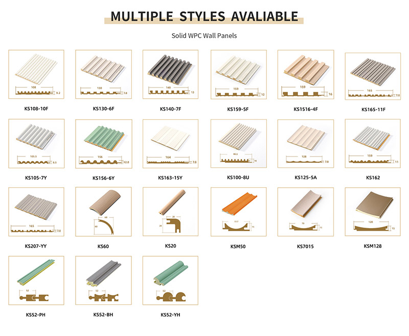 Solid WPC Wall Panel