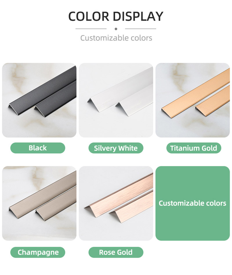 L-shaped Floor Cover Trim