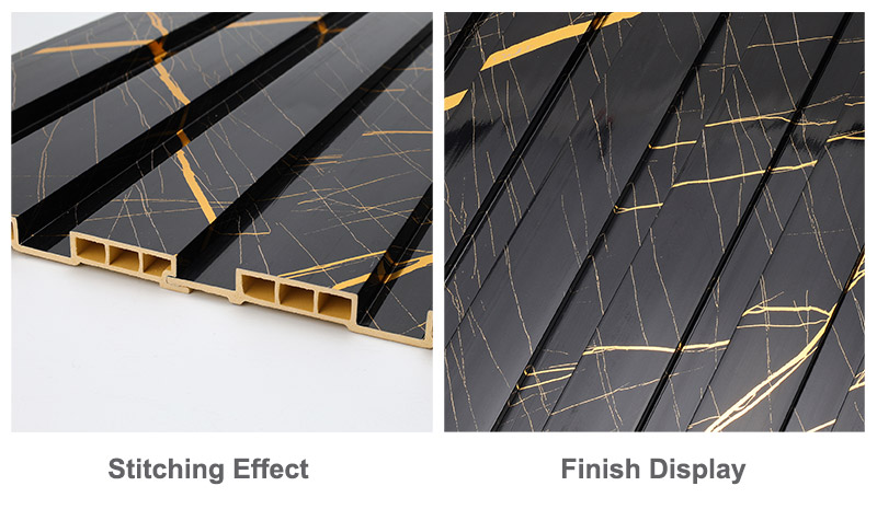 204*17mm PVC hollow fluted wall panels