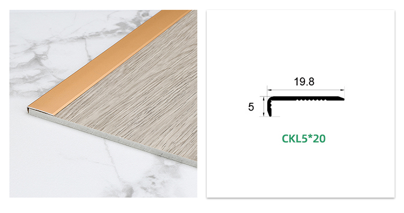 L-Shaped Metal Floor Corner Guard