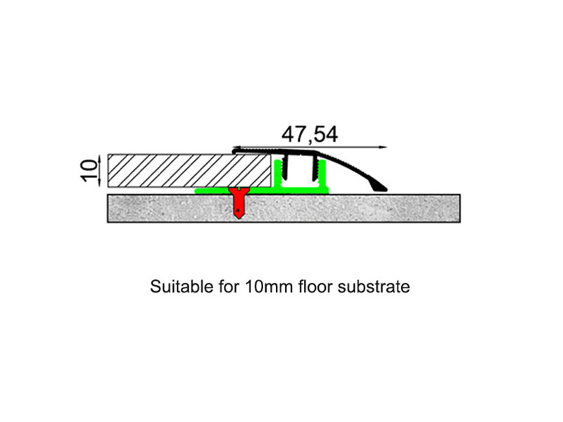 Aluminum Alloy Floor Transition Strip