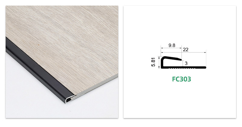C-Channel Flooring Metal Trim