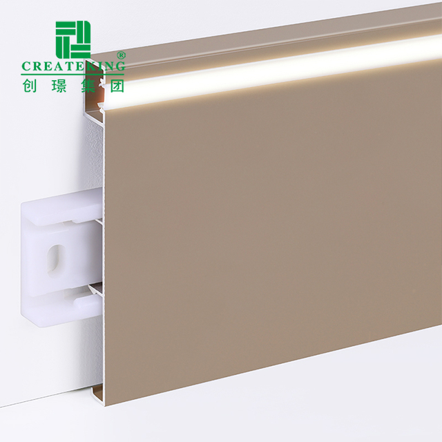 Skirting Board With Led Channel