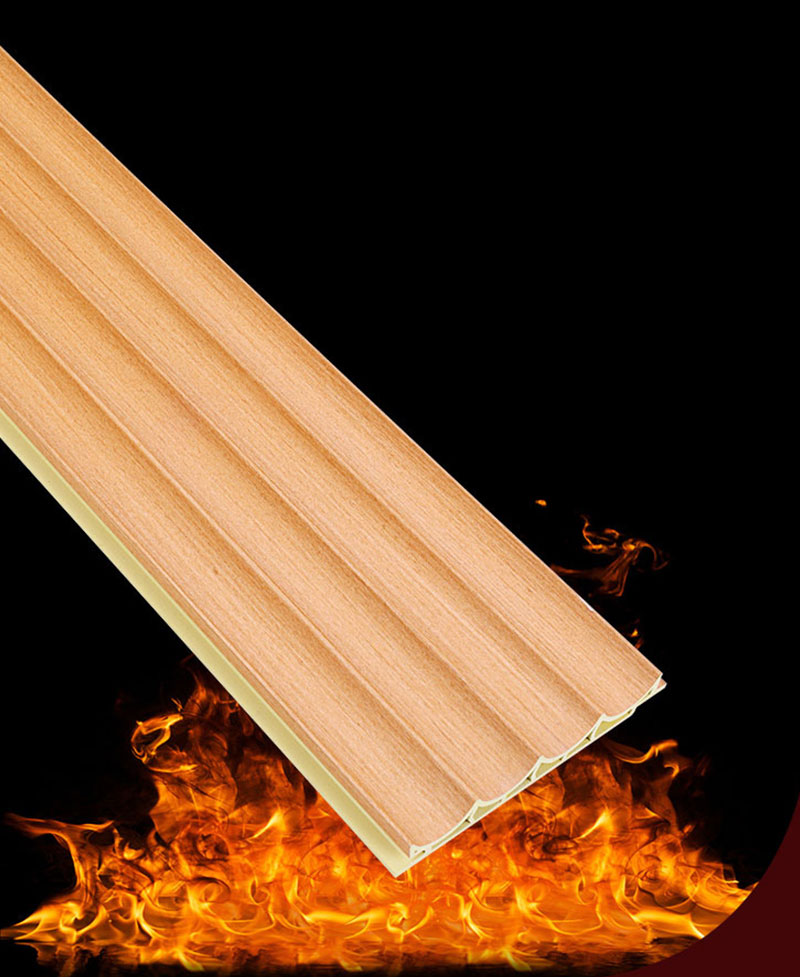 Fireproof Fluted wood panels