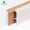 Different Shape Waterproof Easy Installation WPC Baseboard