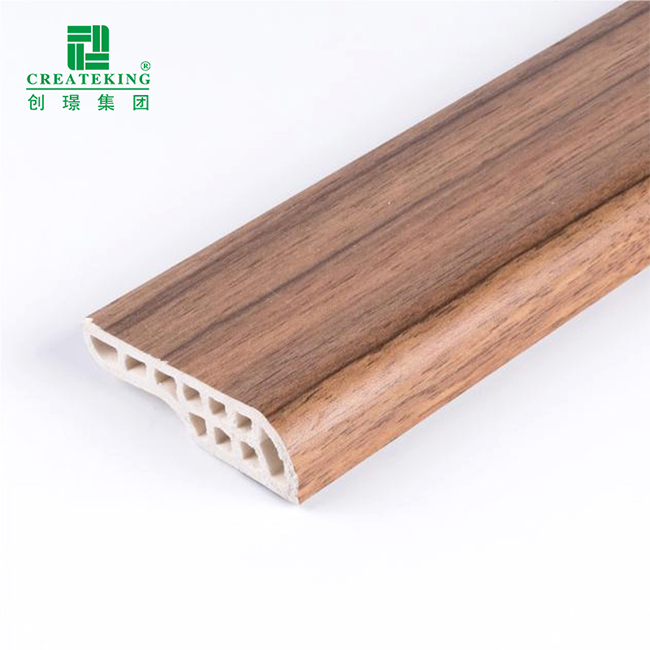 Wood Grain PVC Wall Skirting