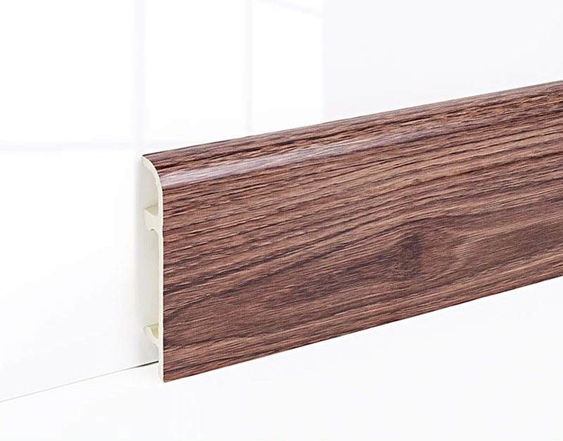 Wood Grain PVC skirting profiles