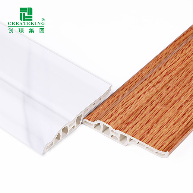 PVC Skirting Lines PVC Molding Floor Trim