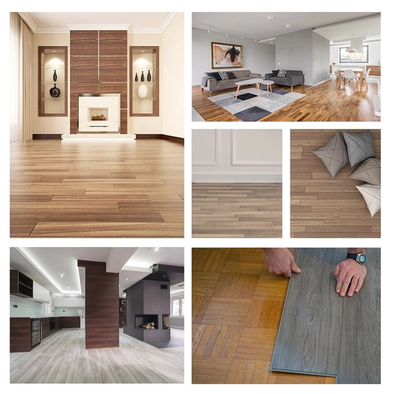 Wood Grain Flooring Vinyl Plank