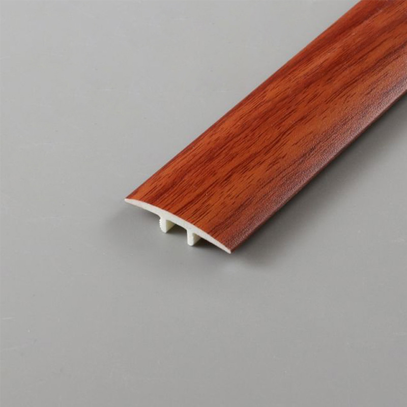 Plastic floor edge strip