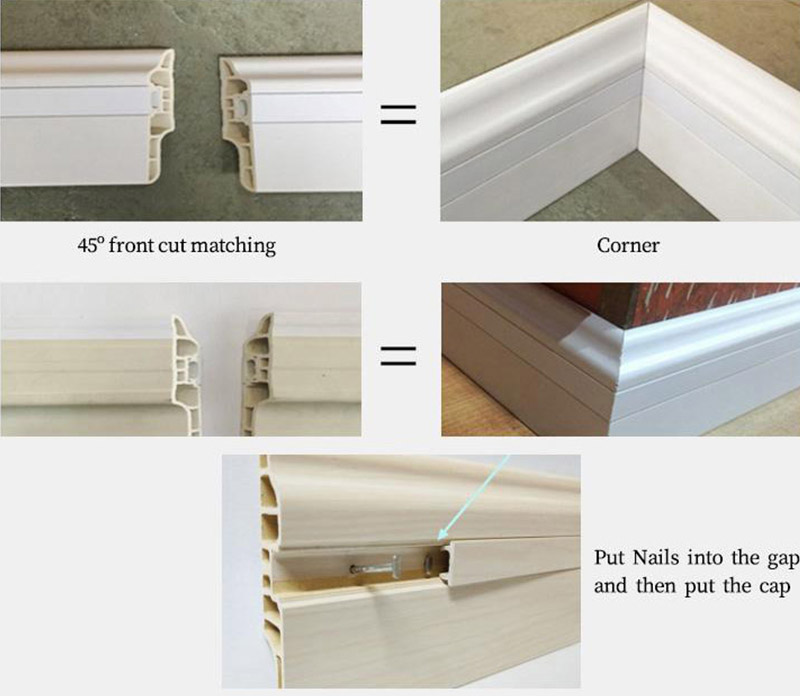 Floor skirting board