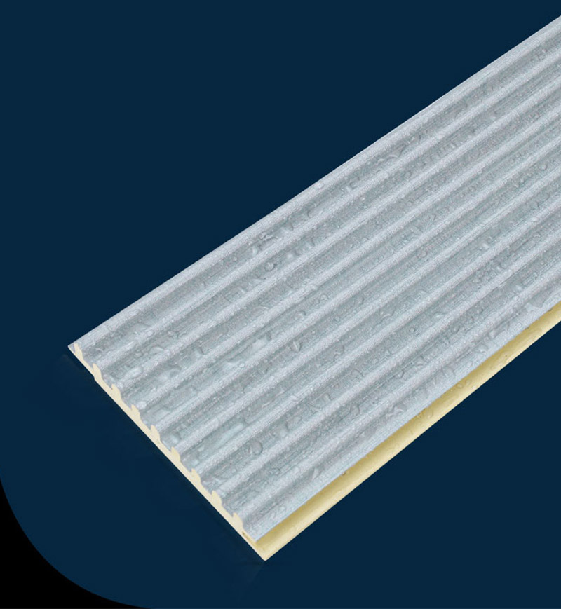 Waterproof fluted wall panel