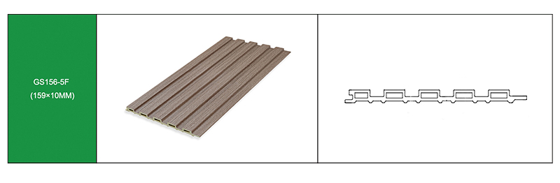 159*10mm PVC Fluted Wall Cladding