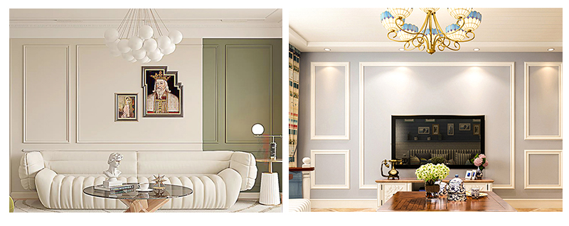 60*12mm Background Wall Border Decorative Profiles