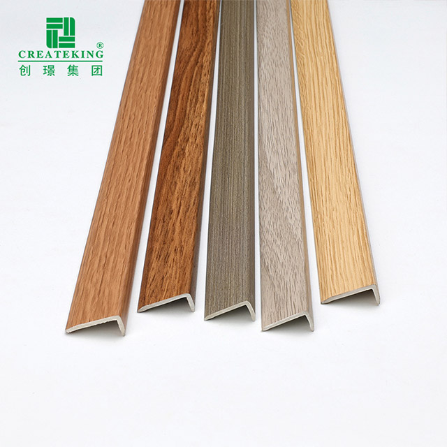 24*10mm PVC L-shaped Laminate Flooring Edge Strips