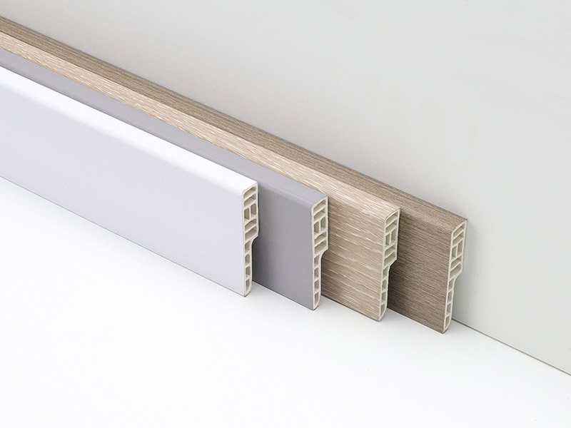 60*12mm Waterproof SPC Skirting Board