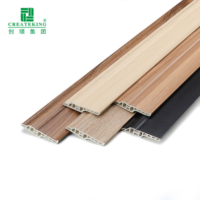 70*16mm PVC Multi-cavity Hollow Skirting Board