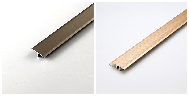 Aluminum alloy T-molding