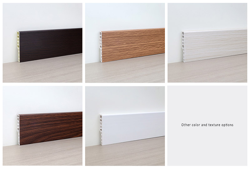 70*12mm SPC Square Skirting Board