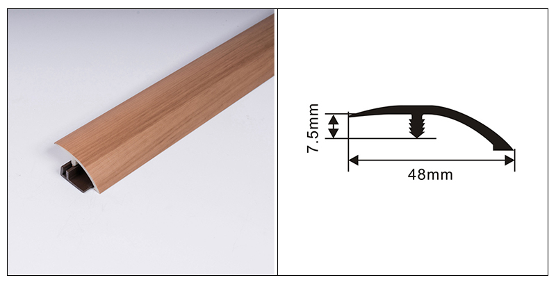 48*7.5mm PVC Flooring Reducer