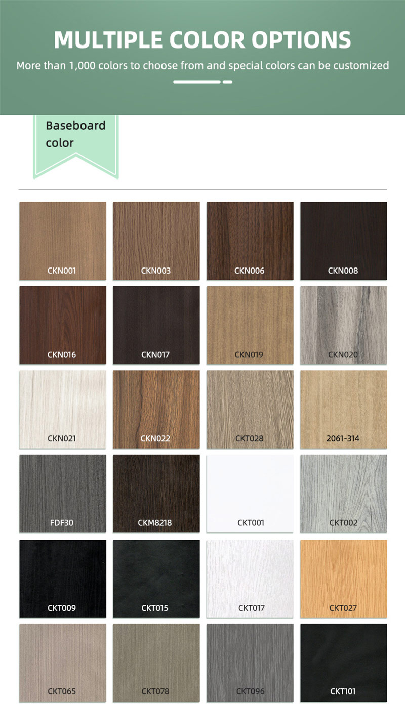 skirting board color options