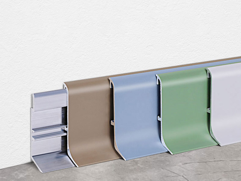 40*9mm Aluminium Floor Skirting