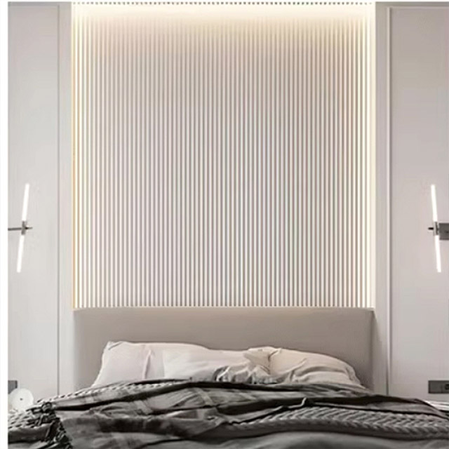 99.5*15mm Half-round Solid Fluted Wall Panels