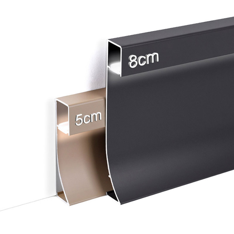 Aluminum alloy skirting board(DCF50/DCF80)