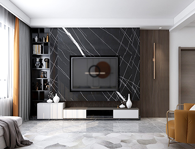 1220mm width imitation marble wall panel