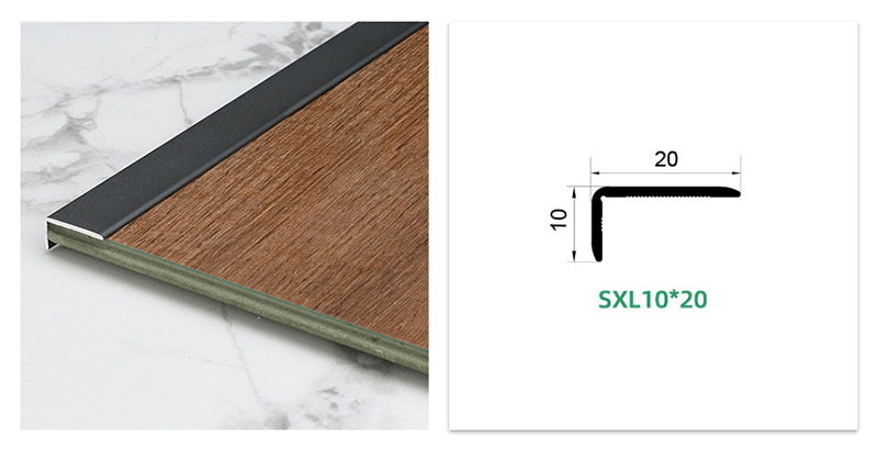 L-Shaped Aluminum Floor Edge Protection Strip