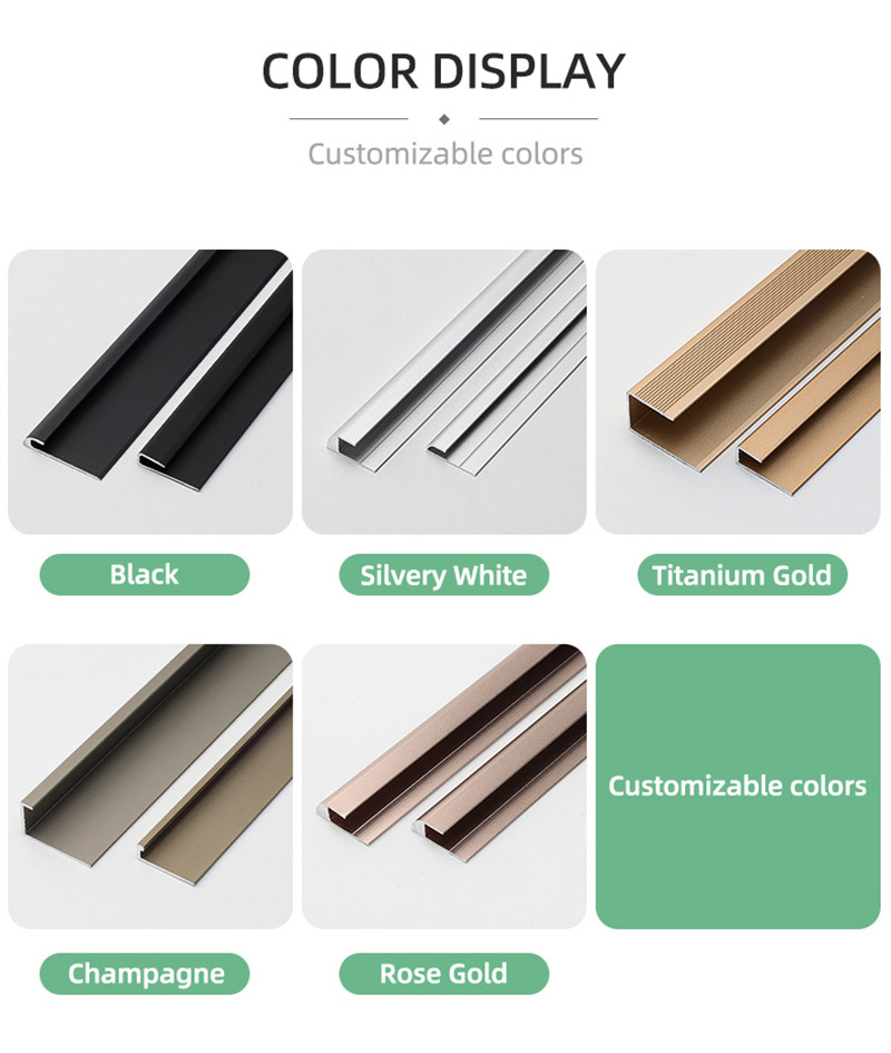 C-shaped Floor Edge Trim