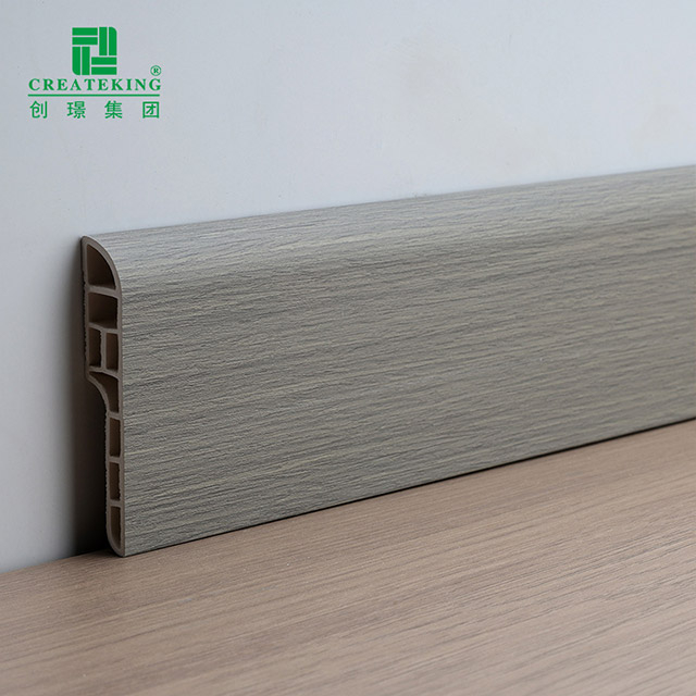 70*13mm PVC Pencil Round Baseboard