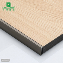 25.9x17.15mm C-channel Aluminium Flooring Trim