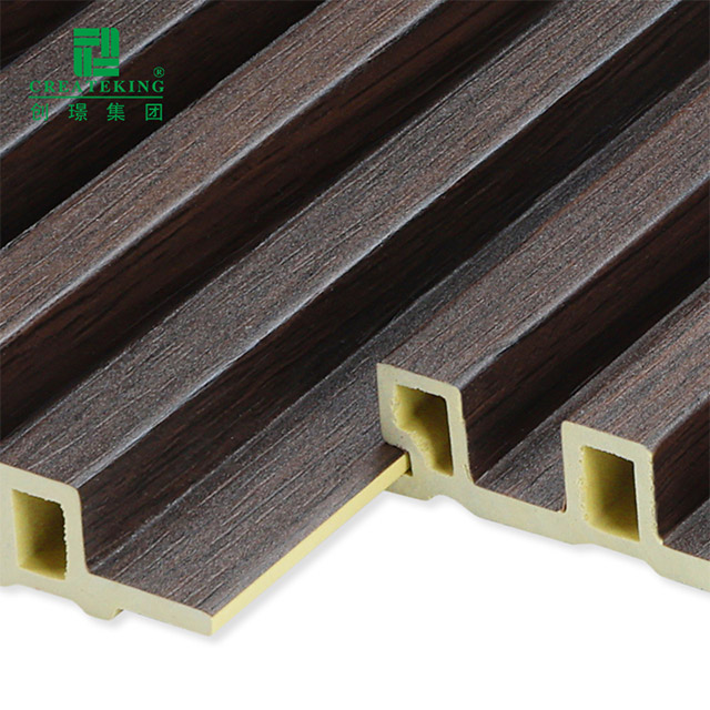 Square fluted wall panels