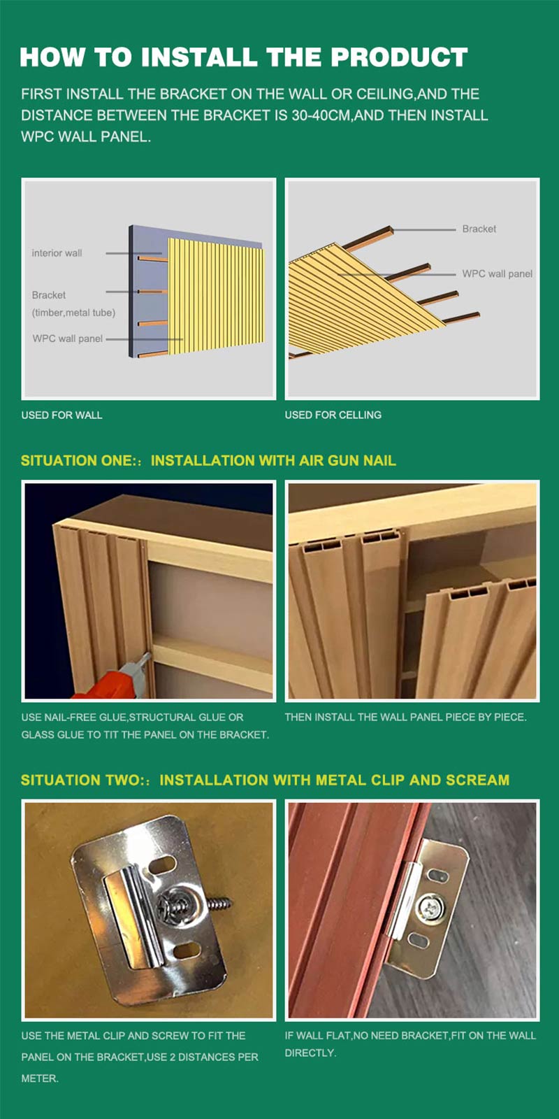 Installation of PVC Wall Board