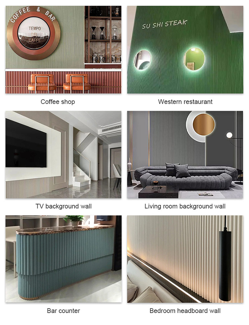 Semicircle Design WPC Wall Panel