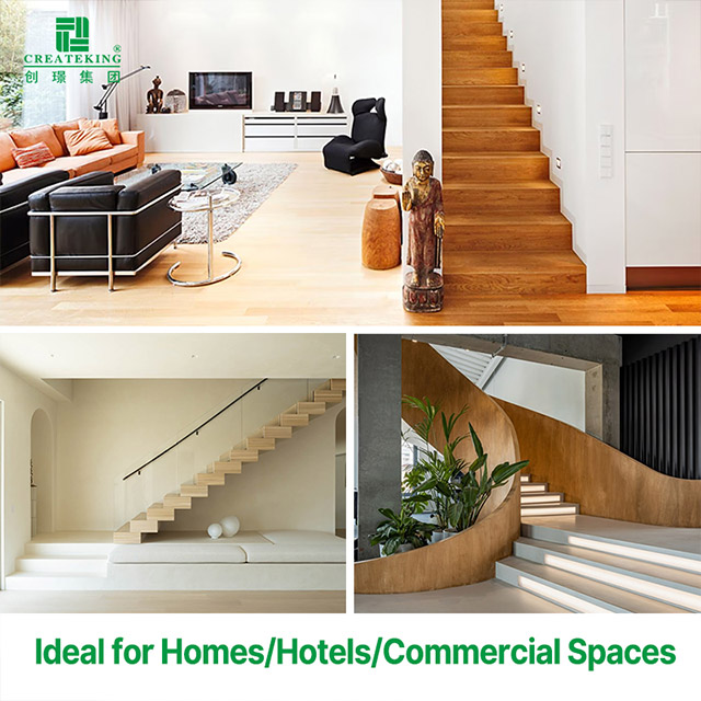 20*25mm F-shaped SPC Stair Nosing Strips