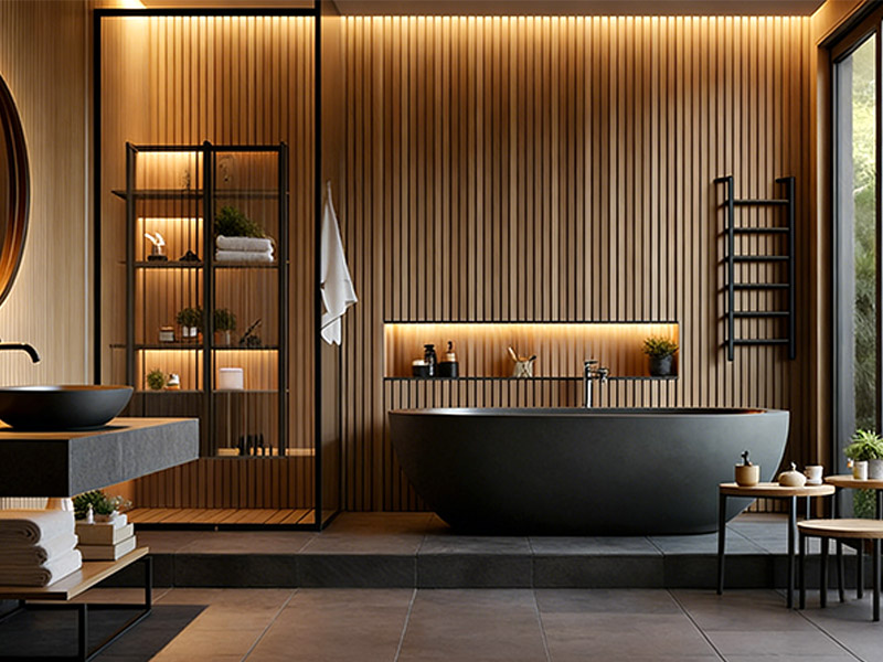 Bathroom WPC wall panels