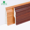 68mm High Waterproof Wood Grain Surface PVC Floor Pvc Skirting Baseboards SDF68