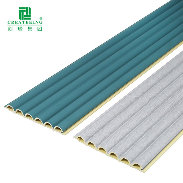 158*15mm Semicircle WPC Wall Panel