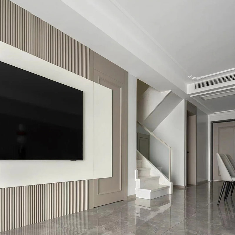 Semicircle WPC Wall Panel